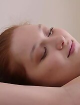 Horny lesbians lick and finger trimmed pussies